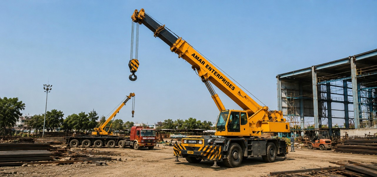 Hydraulic crane hire