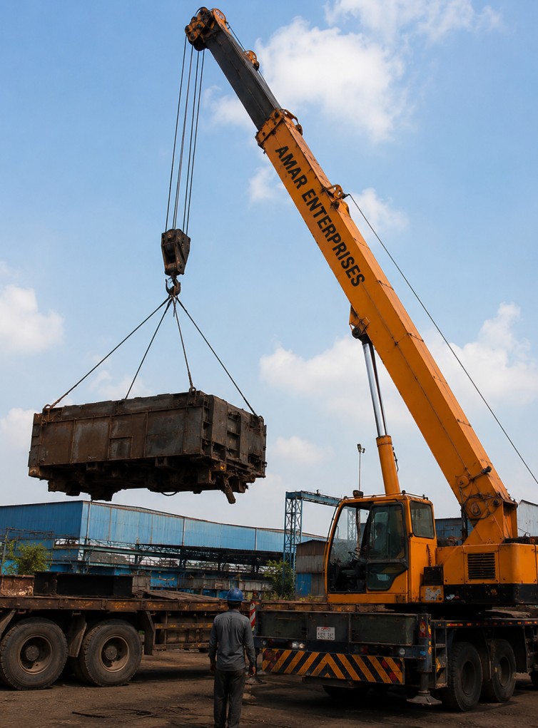 Industrial crane operations